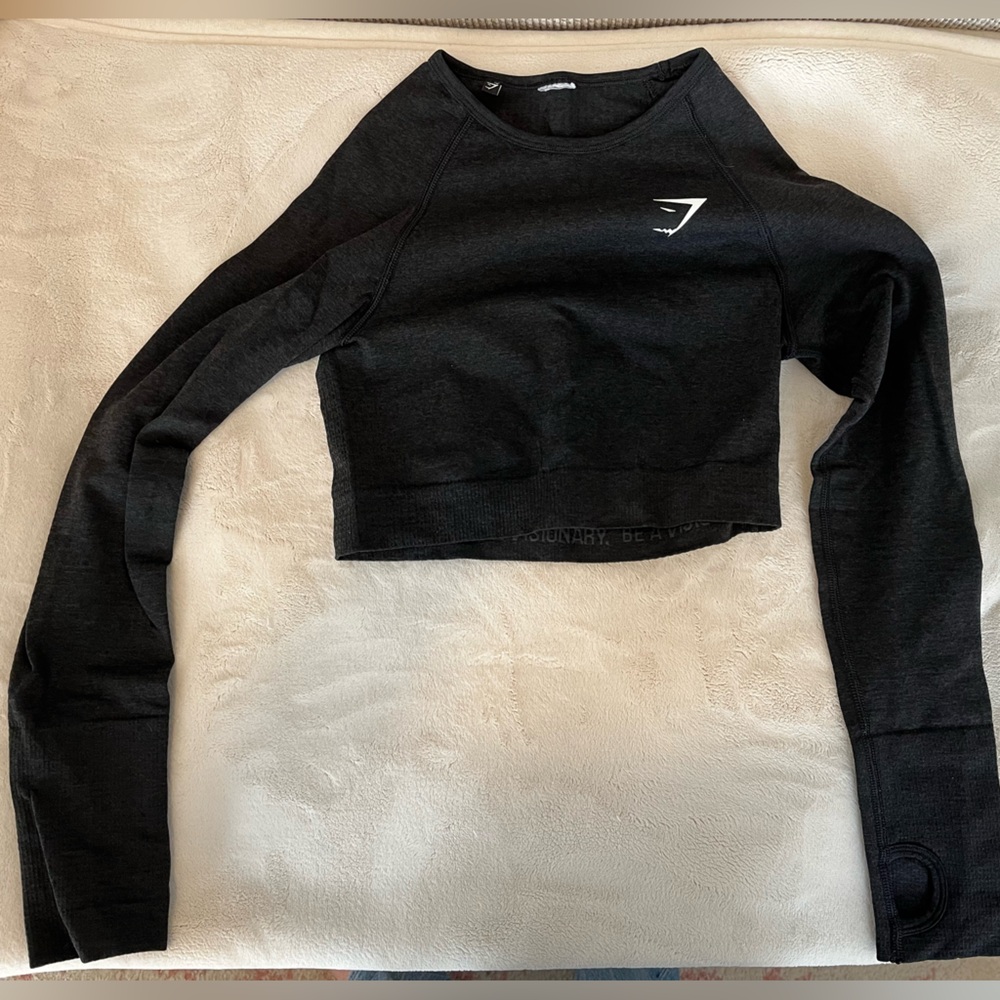 Gymshark vital seamless long sleeve crop top